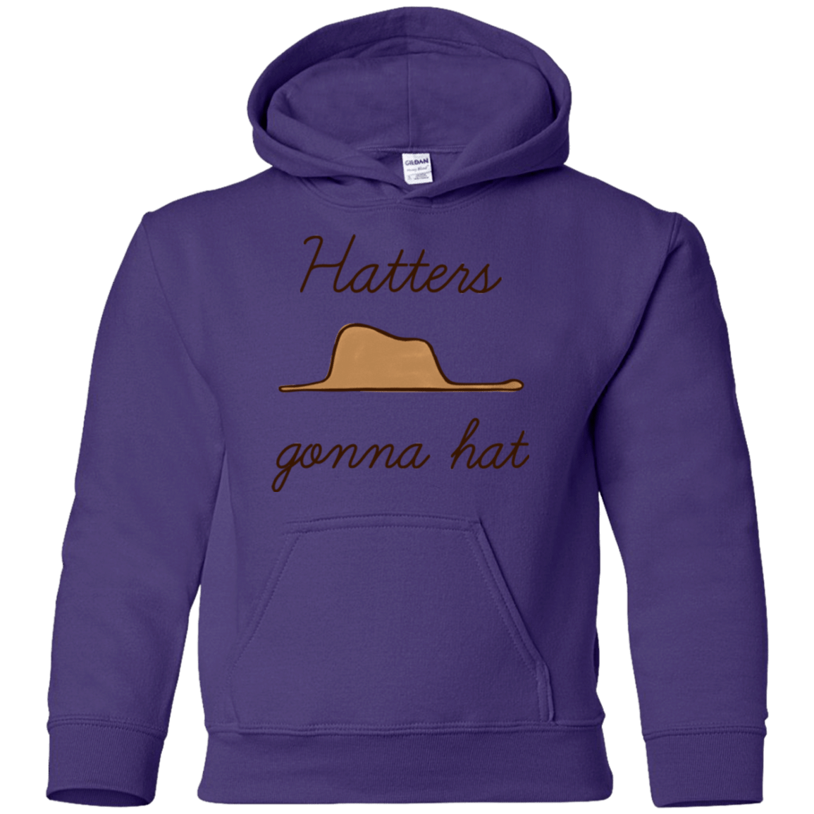 Sweatshirts Purple / YS Hatters Gonna Hat Youth Hoodie