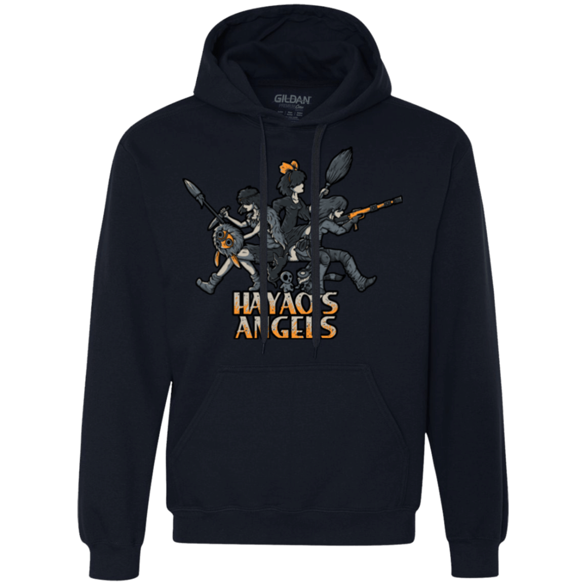 Sweatshirts Navy / Small HAYAOS-ANGELS Premium Fleece Hoodie