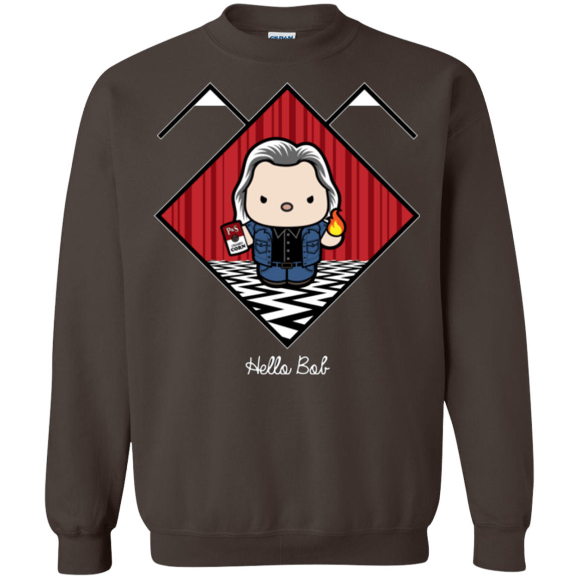 Sweatshirts Dark Chocolate / Small Hello Bob Crewneck Sweatshirt