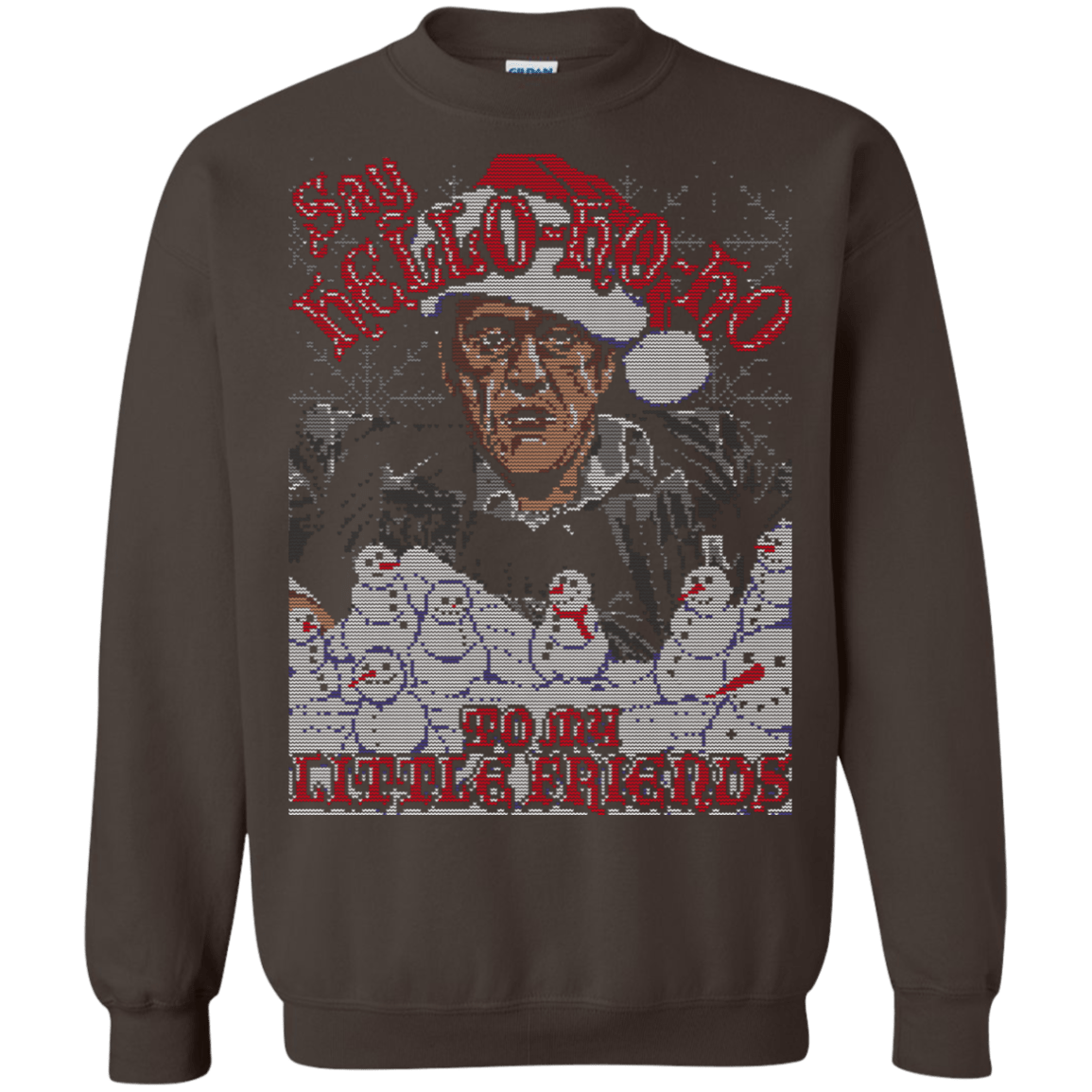 Sweatshirts Dark Chocolate / S HELLO LITTLE FRIENDS Crewneck Sweatshirt