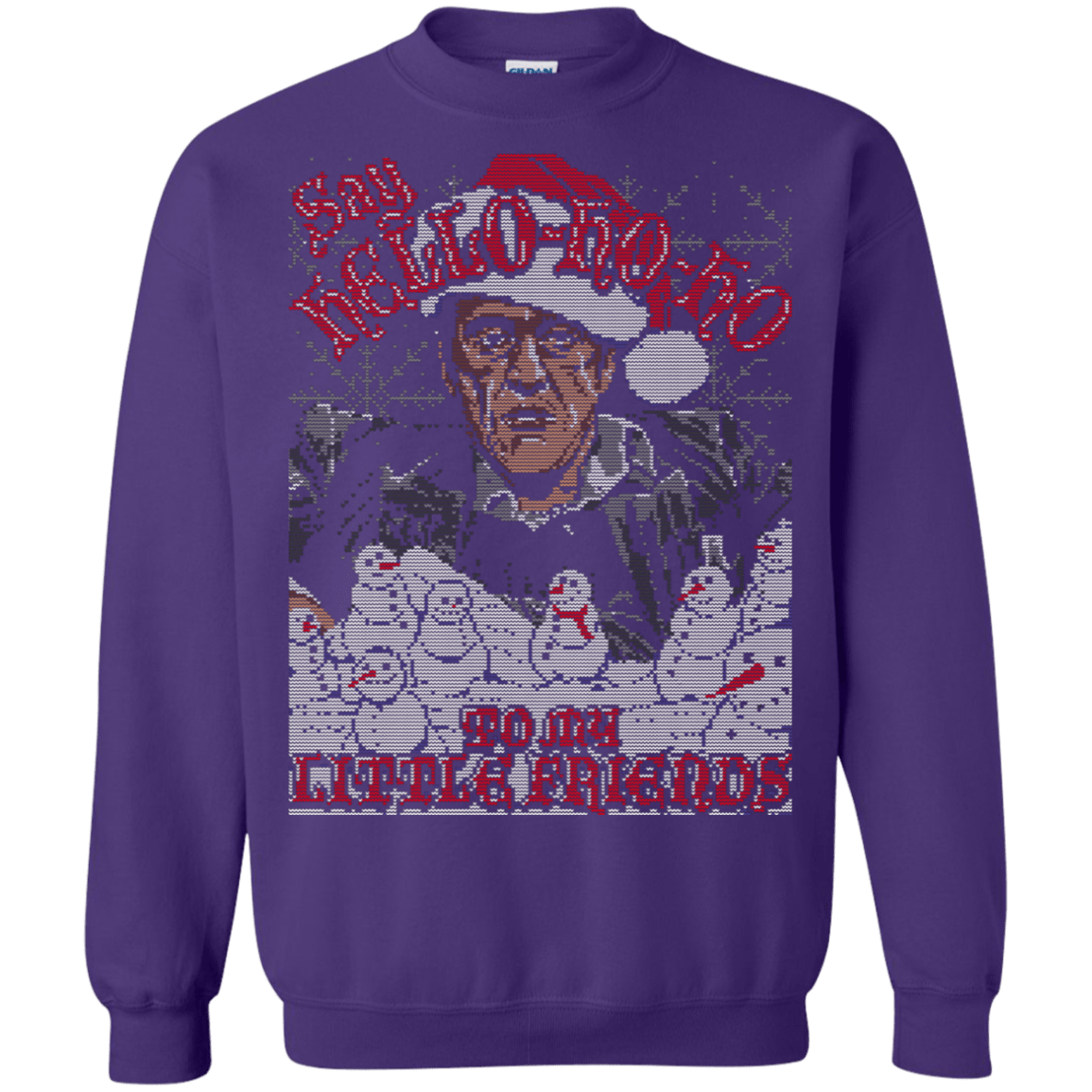 Sweatshirts Purple / S HELLO LITTLE FRIENDS Crewneck Sweatshirt