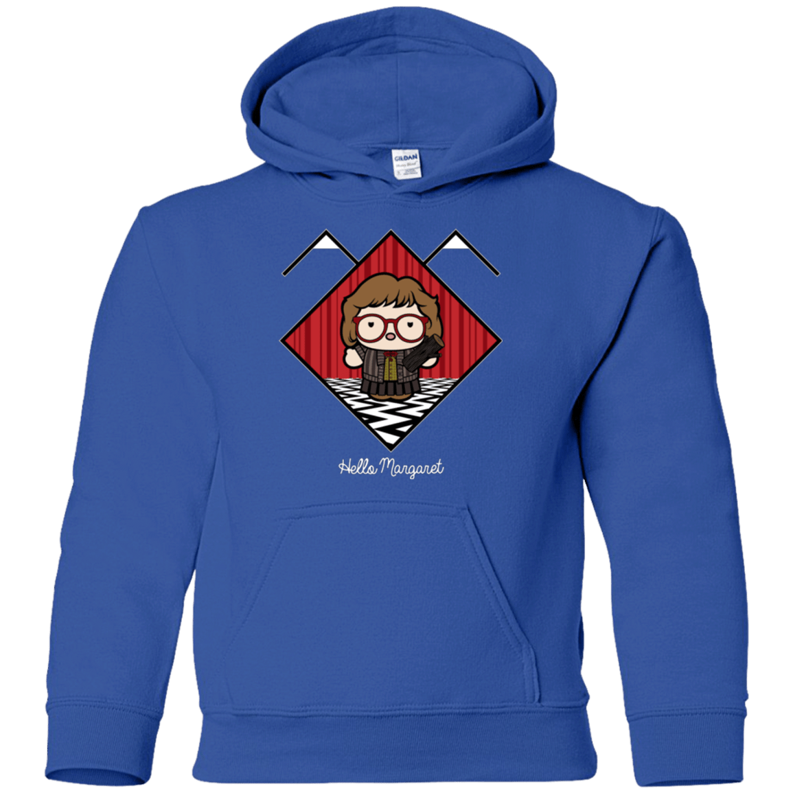 Sweatshirts Royal / YS Hello Margaret Youth Hoodie