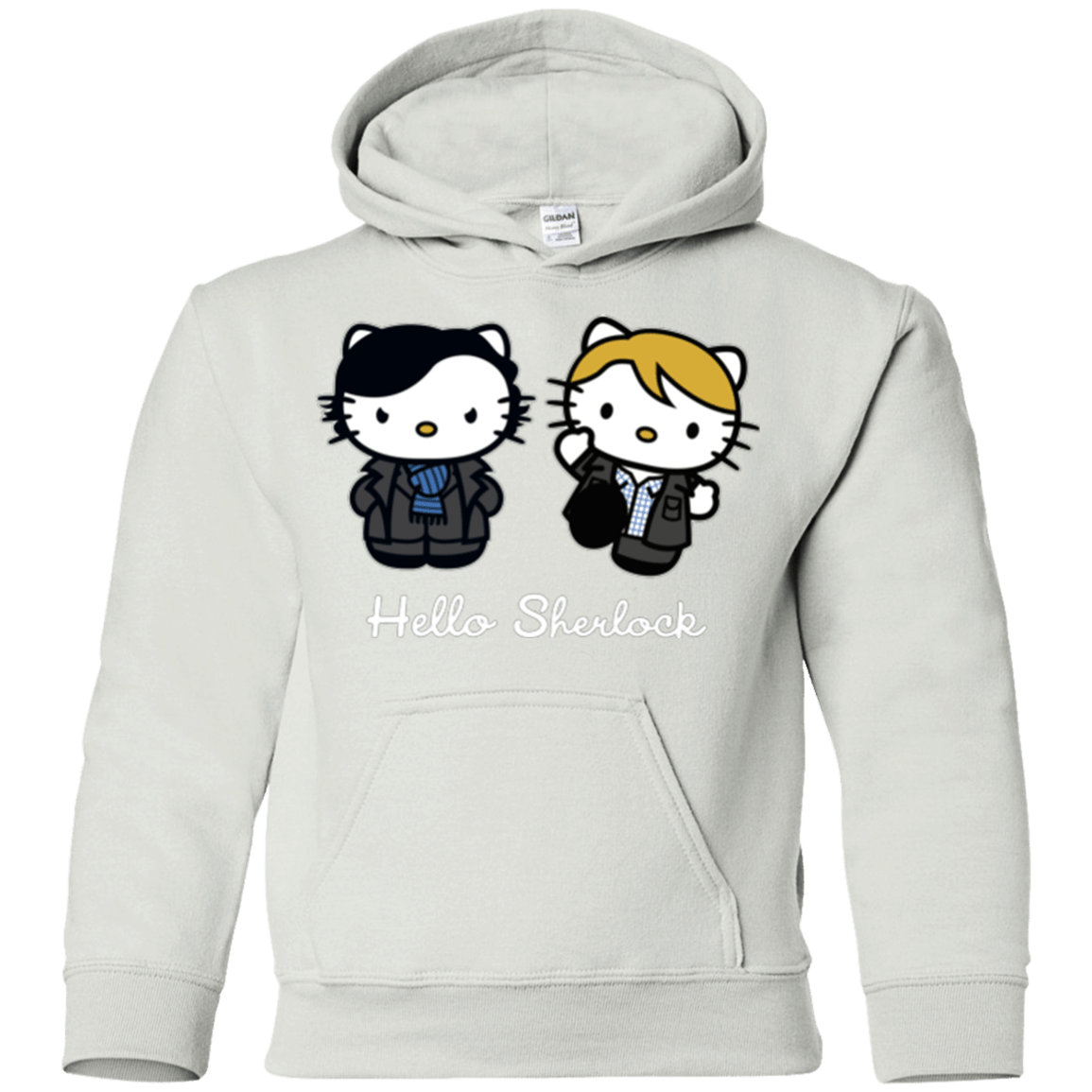 Sweatshirts White / YS Hello Sherlock Youth Hoodie