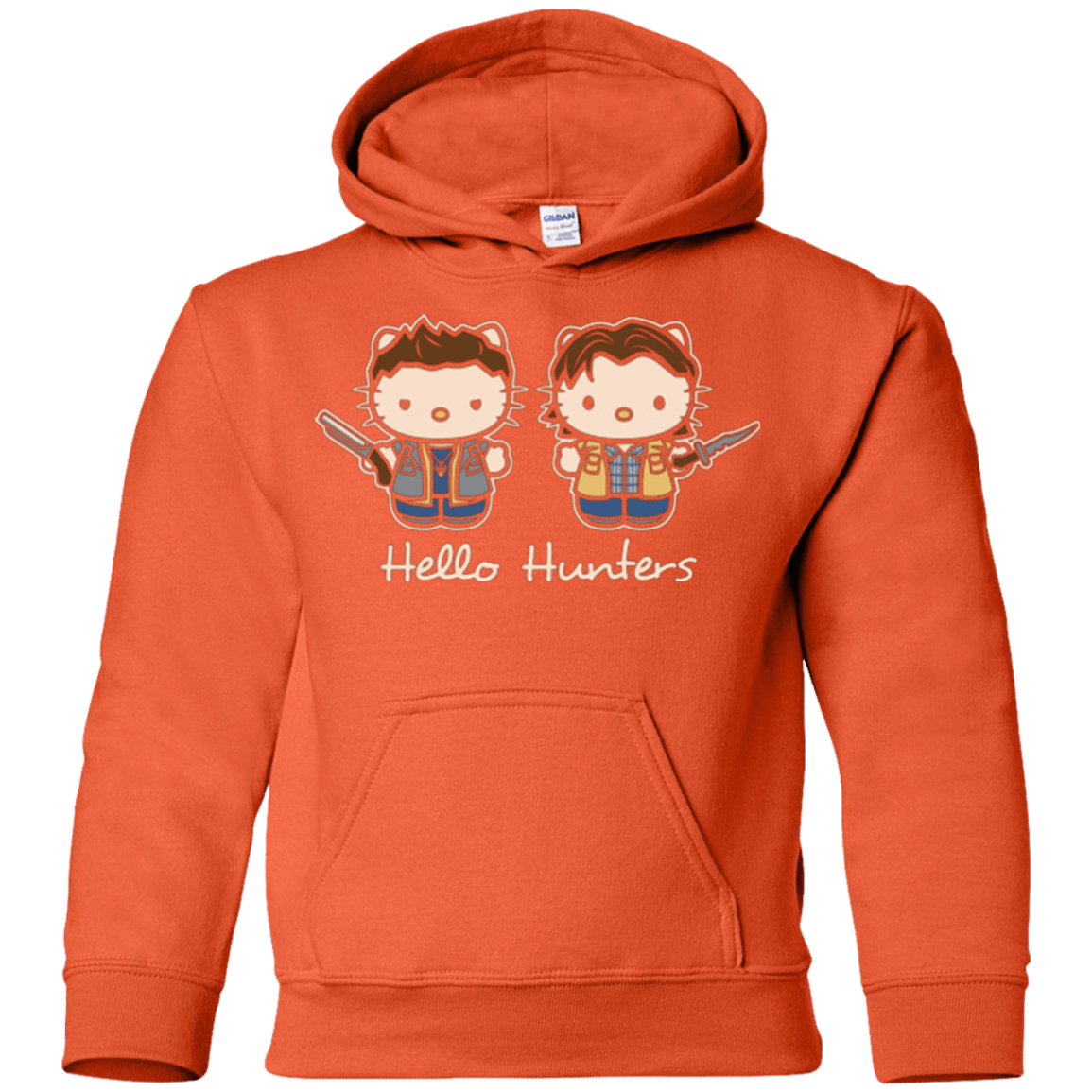 Sweatshirts Orange / YS hellohunters Youth Hoodie