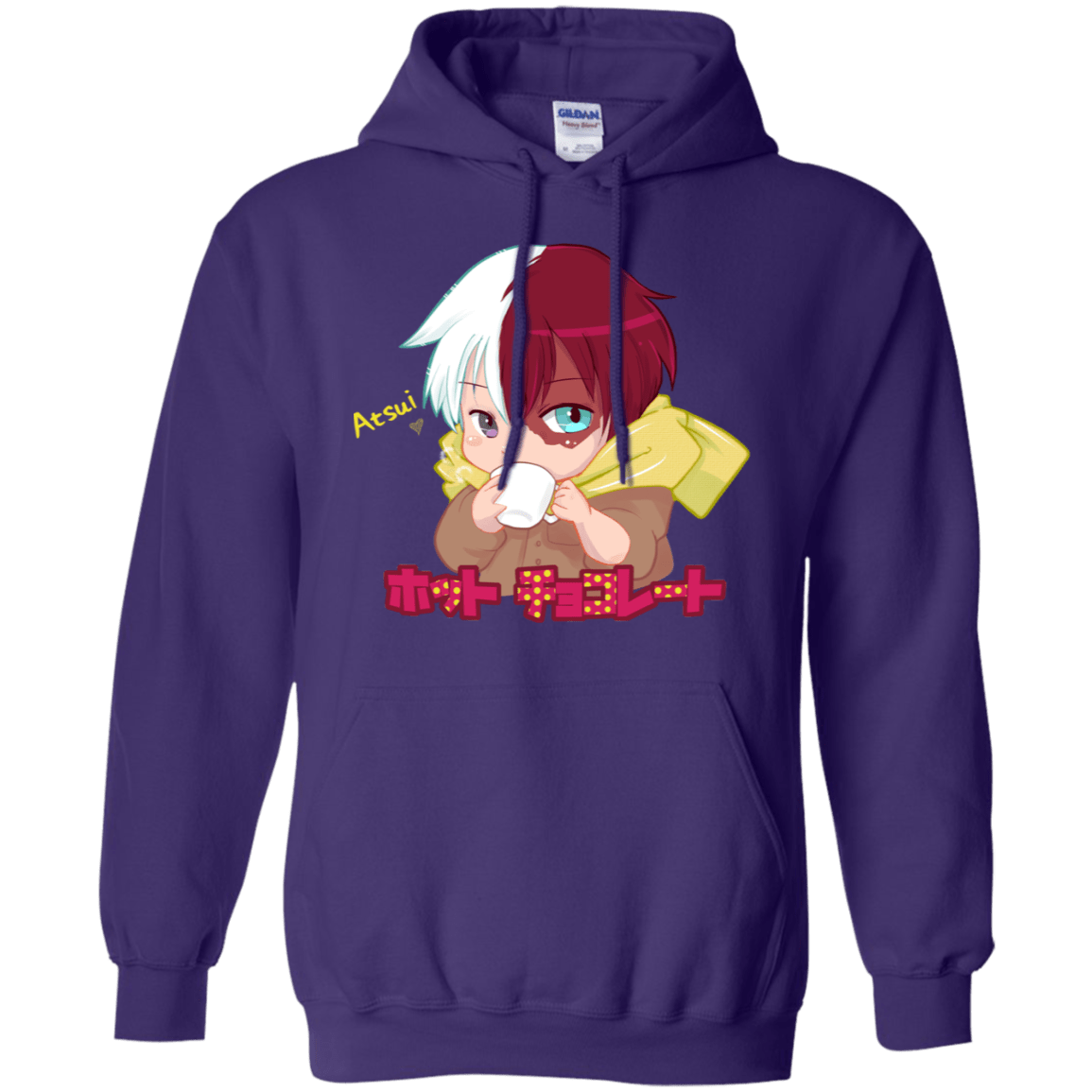 Sweatshirts Purple / S Hotto Chokoretto Pullover Hoodie