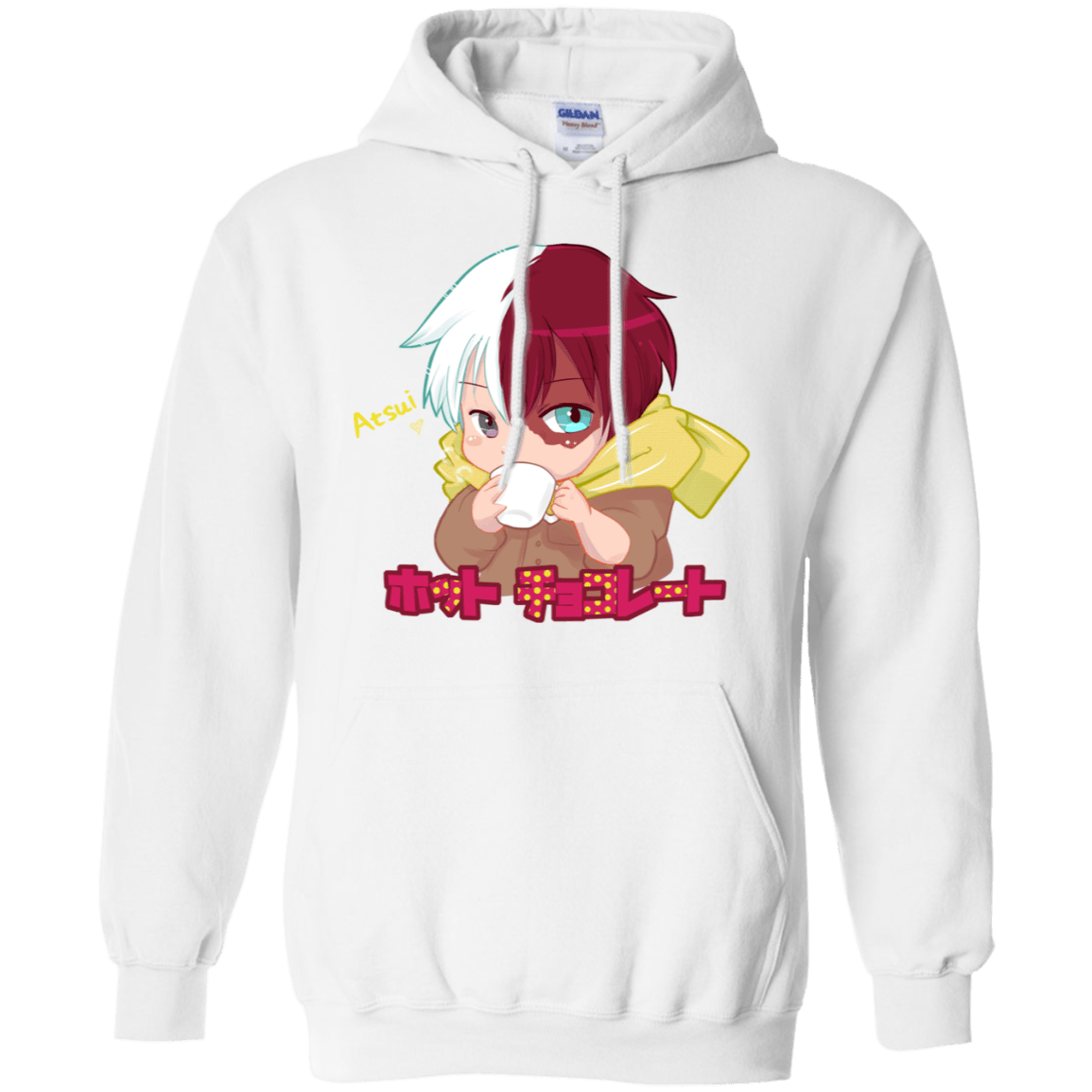 Sweatshirts White / S Hotto Chokoretto Pullover Hoodie