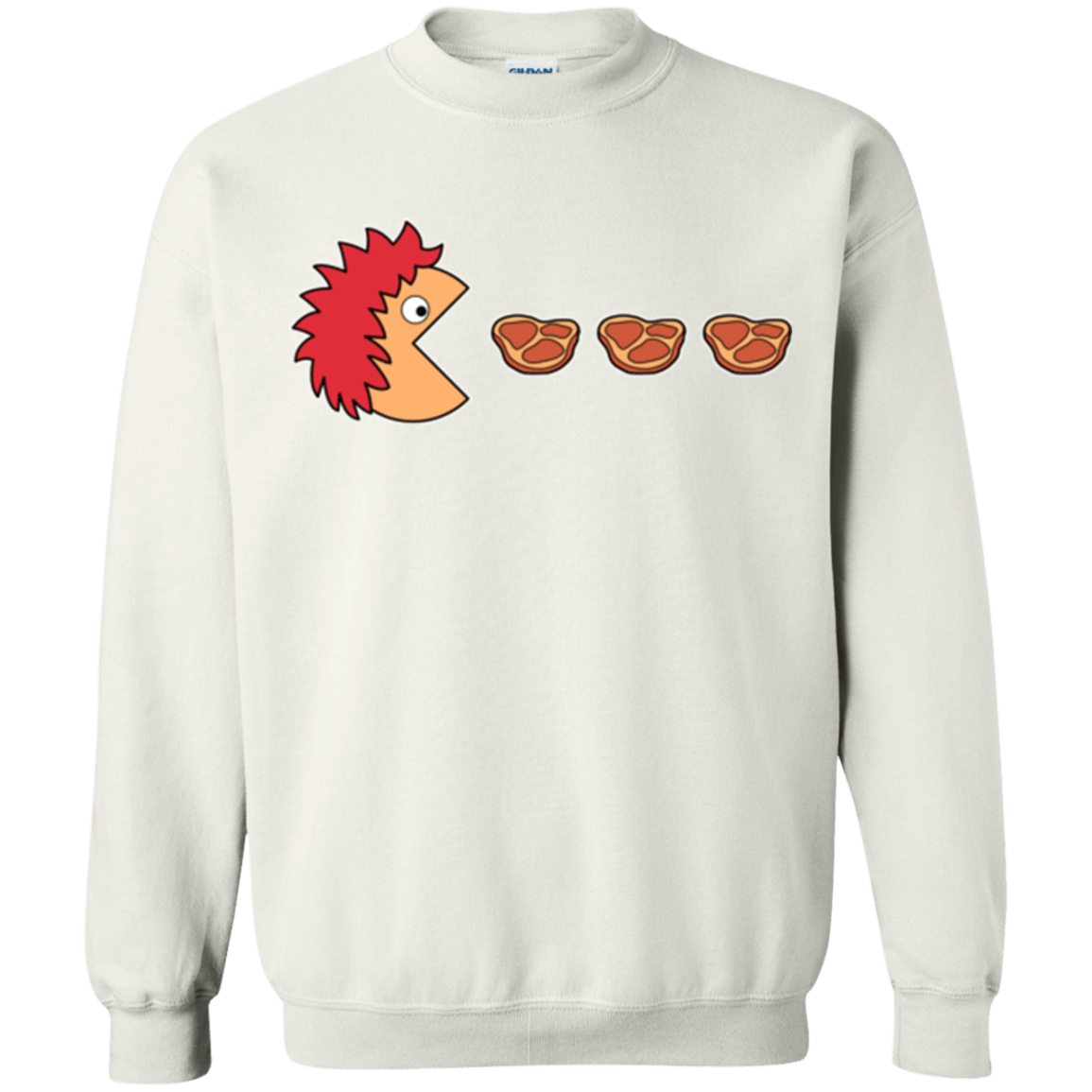 Sweatshirts White / Small Hungry for ham Crewneck Sweatshirt
