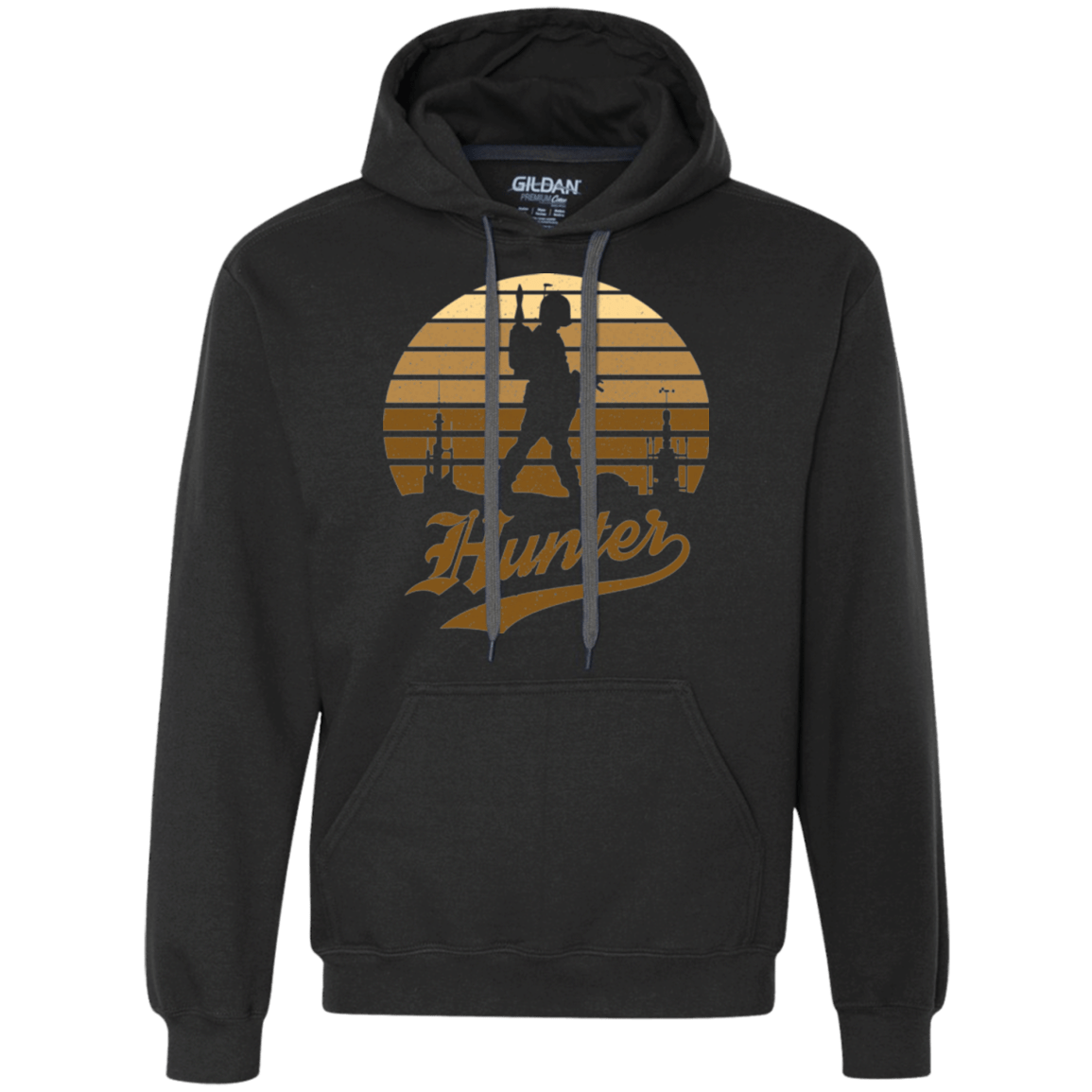 Sweatshirts Black / Small Hunter (1) Premium Fleece Hoodie