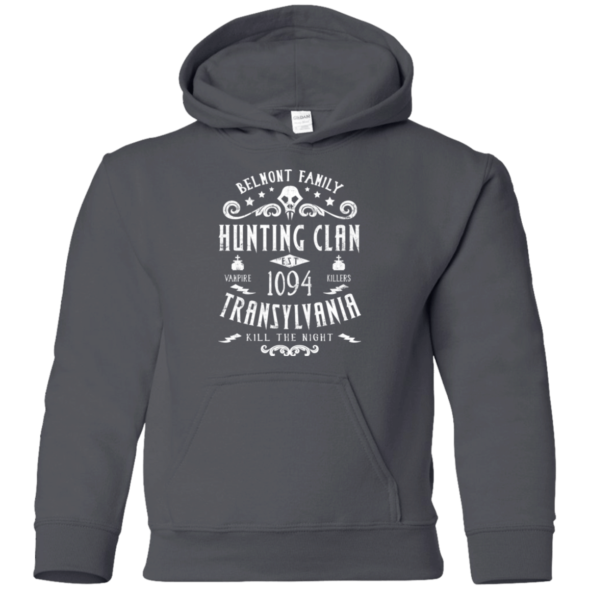 Sweatshirts Charcoal / YS Hunting Clan Youth Hoodie