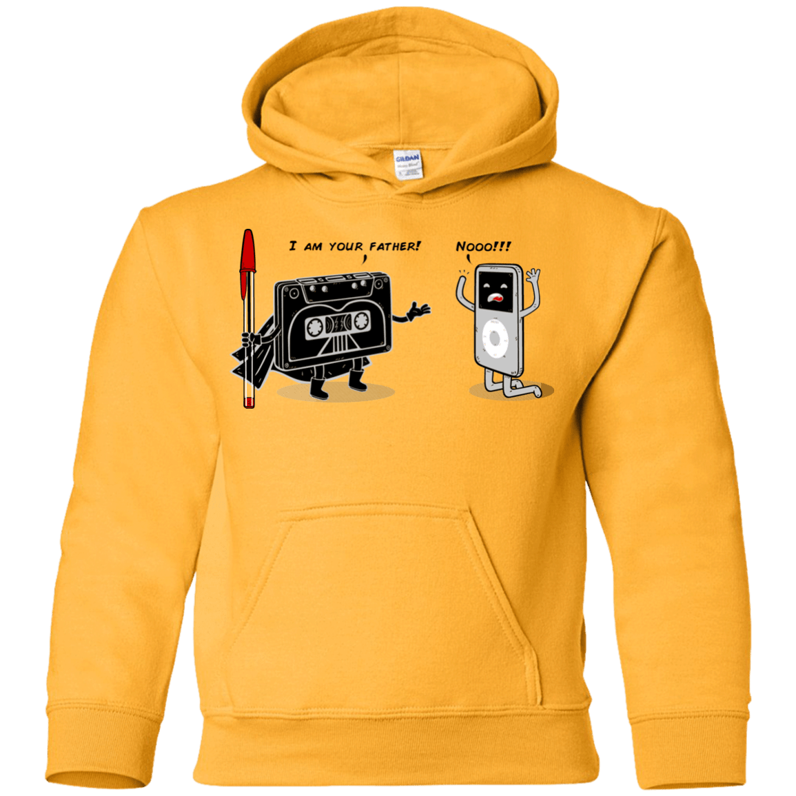 Sweatshirts Gold / YS I Am Your Father Youth Hoodie