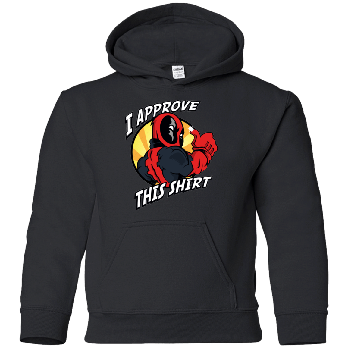 Sweatshirts Black / YS I Approve This Shirt Youth Hoodie