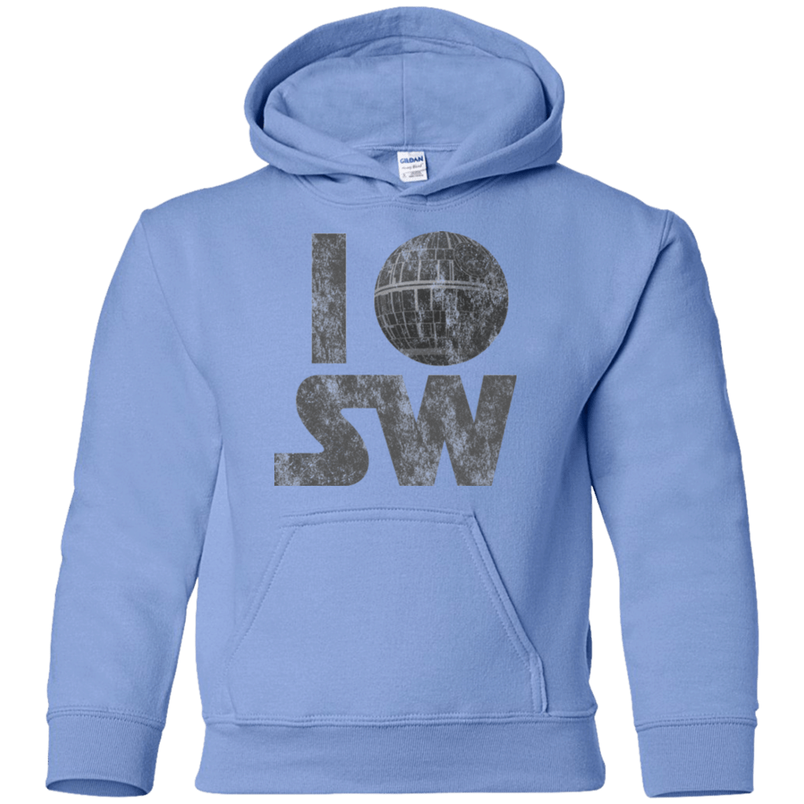 Sweatshirts Carolina Blue / YS I Deathstar SW Youth Hoodie