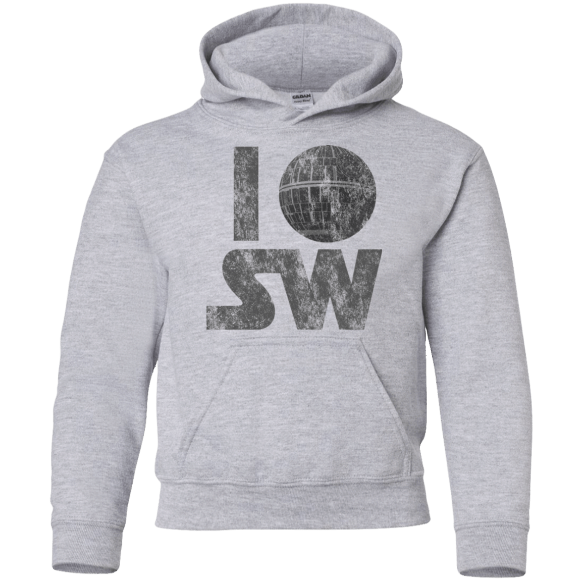 Sweatshirts Sport Grey / YS I Deathstar SW Youth Hoodie