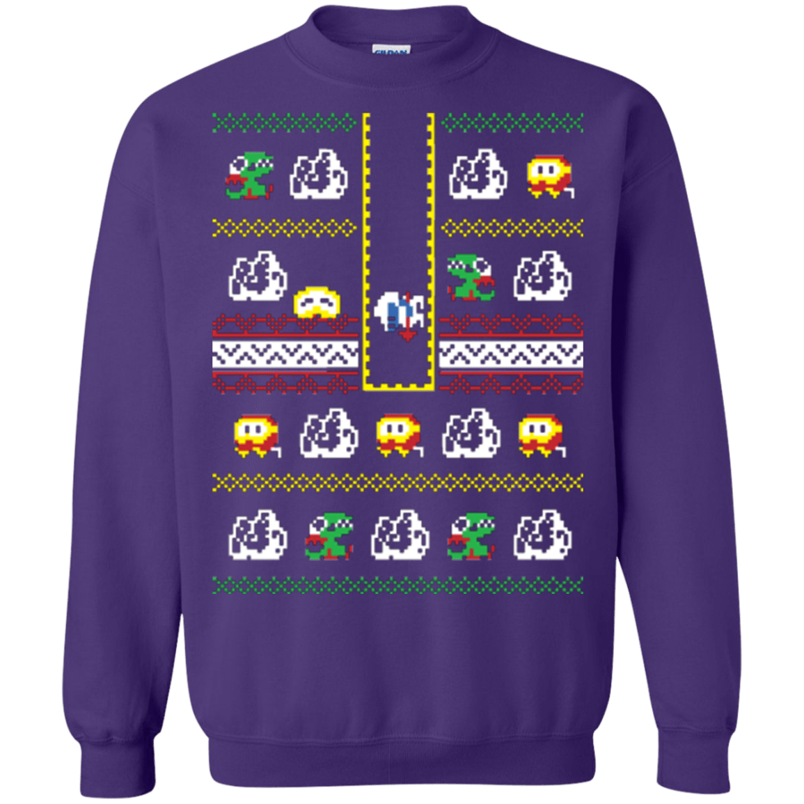 Sweatshirts Purple / Small I Dig Christmas Crewneck Sweatshirt