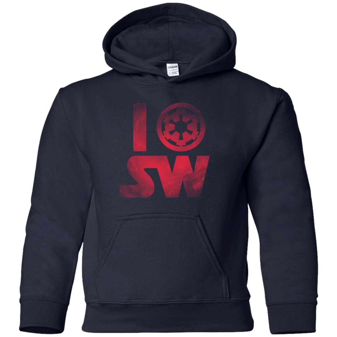 Sweatshirts Navy / YS I Empire SW Youth Hoodie