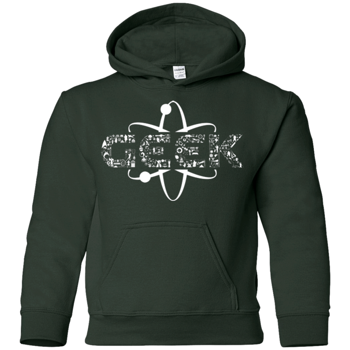 Sweatshirts Forest Green / YS I Geek Youth Hoodie