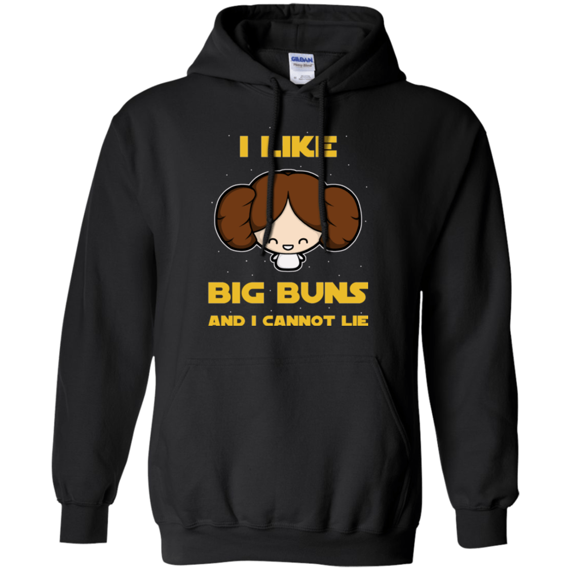 Sweatshirts Black / Small I Like Big Buns Pullover Hoodie