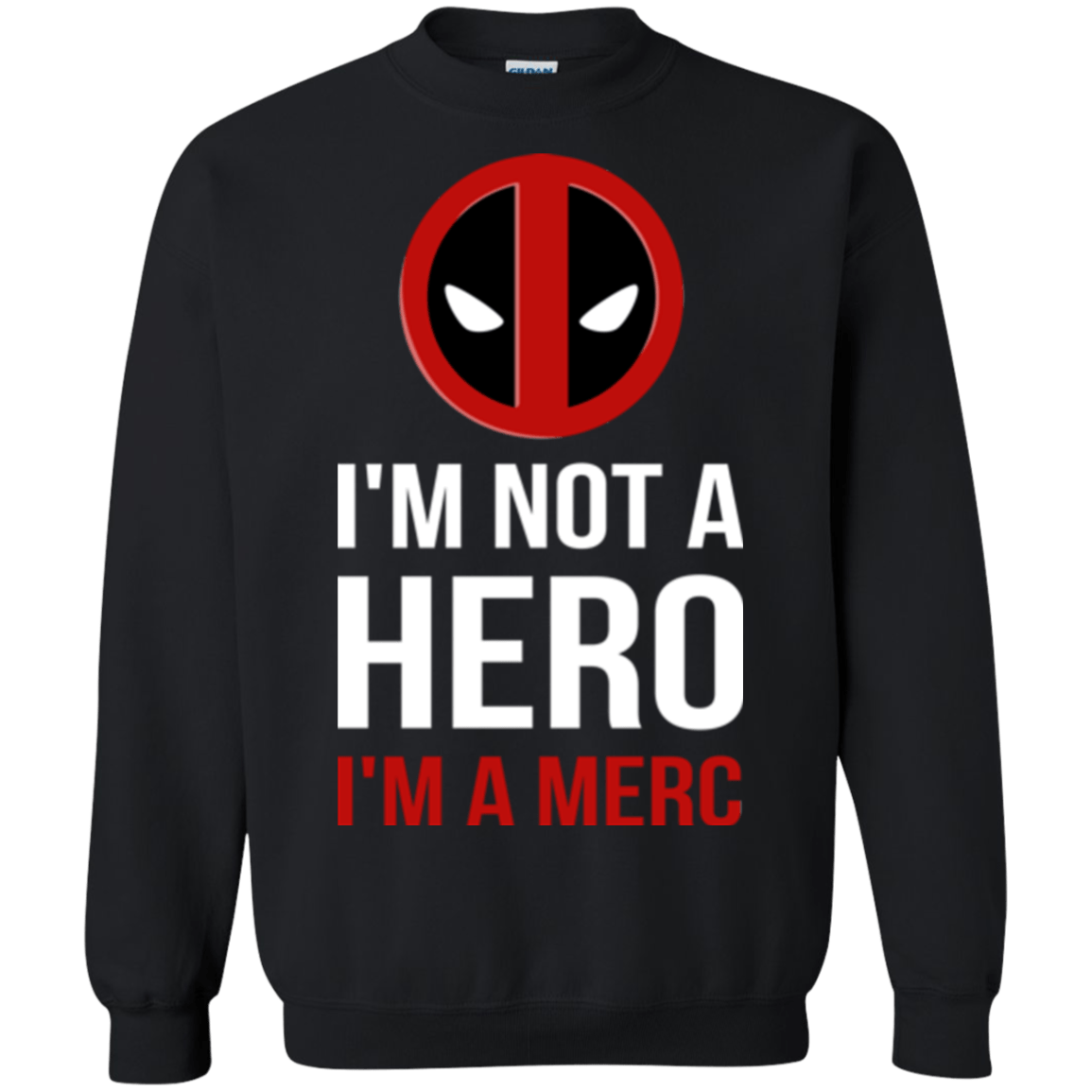 Sweatshirts Black / Small I'm a merc Crewneck Sweatshirt