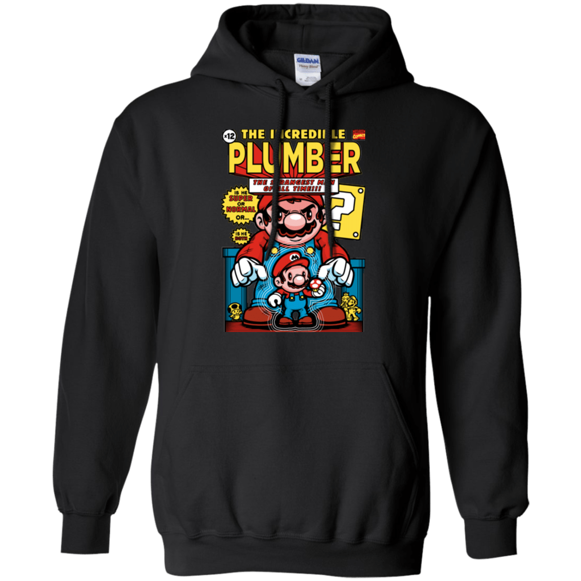 Sweatshirts Black / Small incredible PLUMBER Pullover Hoodie