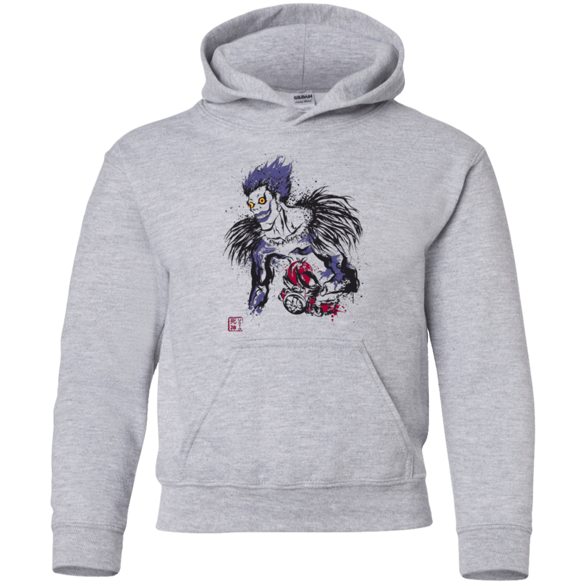Sweatshirts Sport Grey / YS Ink-Ryuk Youth Hoodie