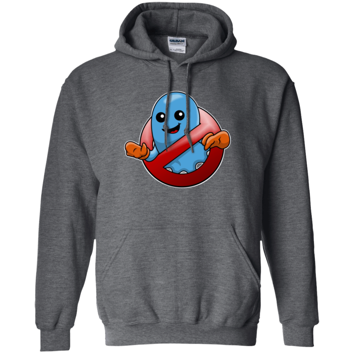 Sweatshirts Dark Heather / Small Inky Buster Pullover Hoodie