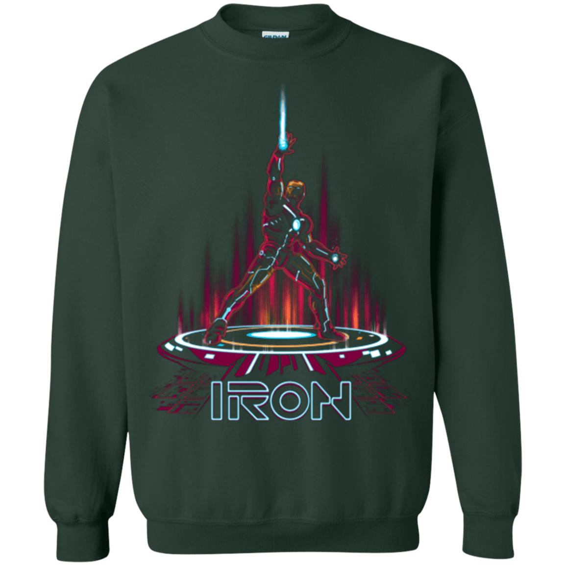 Sweatshirts Forest Green / Small IRON TRON Crewneck Sweatshirt