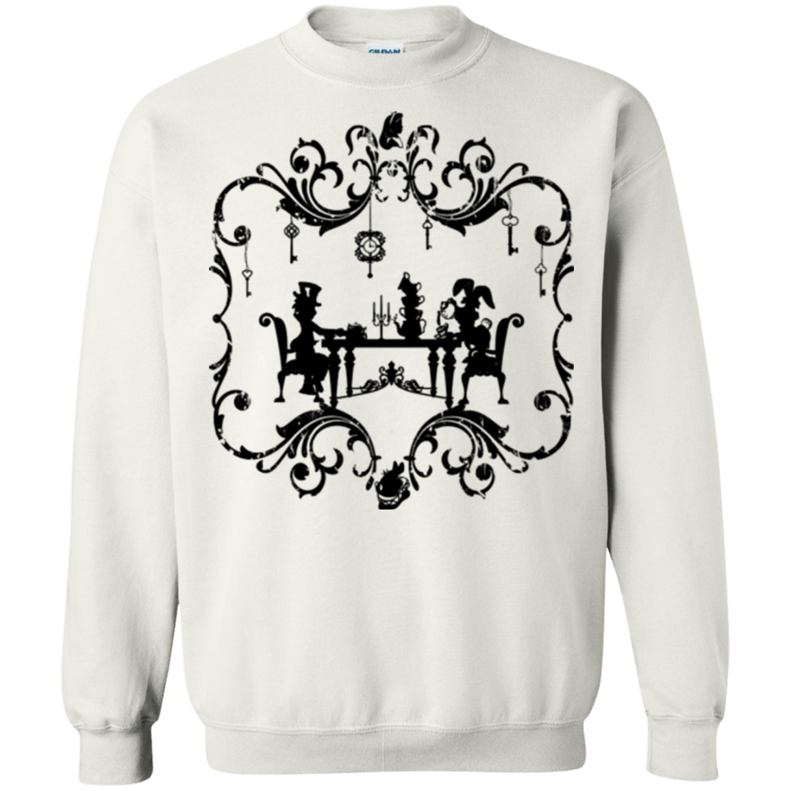 Sweatshirts White / Small It's Always Tea Time Crewneck Sweatshirt