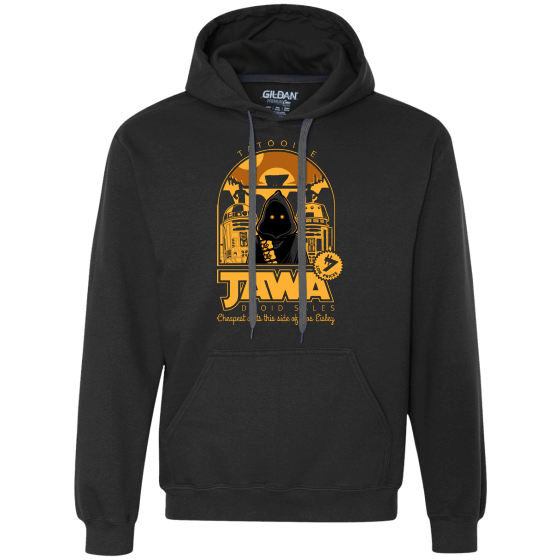 Sweatshirts Black / Small Jawa Droid Sales Premium Fleece Hoodie