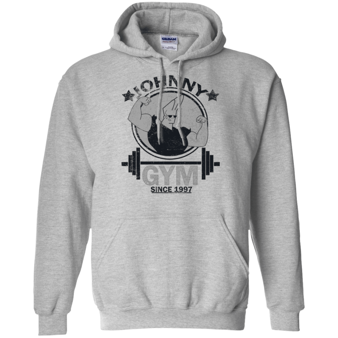 Sweatshirts Sport Grey / Small Johnny Gym Pullover Hoodie