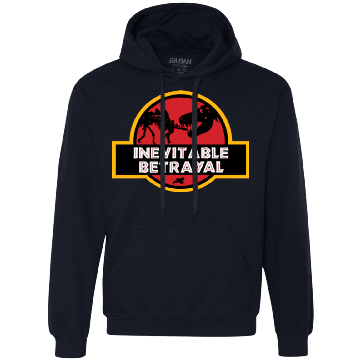 Sweatshirts Navy / Small JURASSIC BETRAYAL Premium Fleece Hoodie