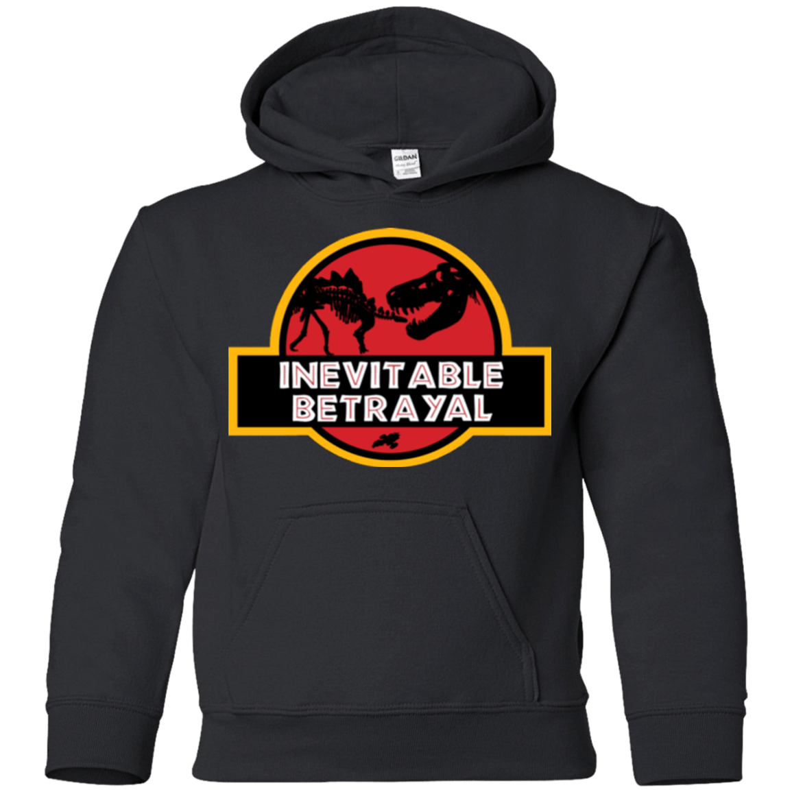 Sweatshirts Black / YS JURASSIC BETRAYAL Youth Hoodie