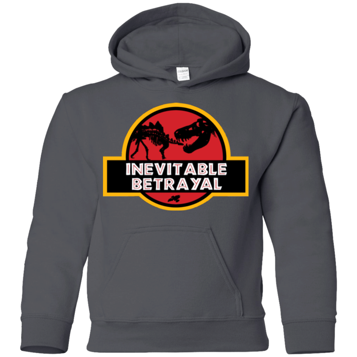 Sweatshirts Charcoal / YS JURASSIC BETRAYAL Youth Hoodie