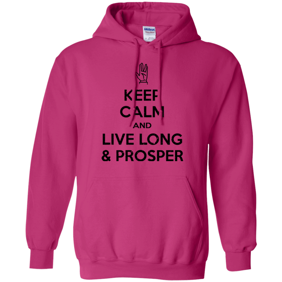 Sweatshirts Heliconia / Small Keep calm prosper Pullover Hoodie