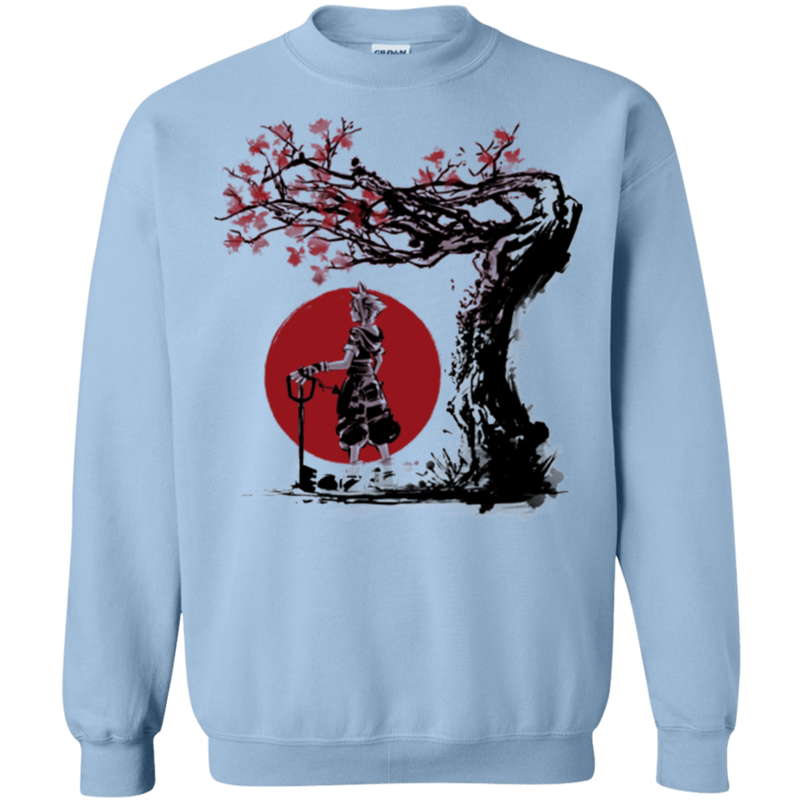 Sweatshirts Light Blue / Small Keyblade Wielder Crewneck Sweatshirt