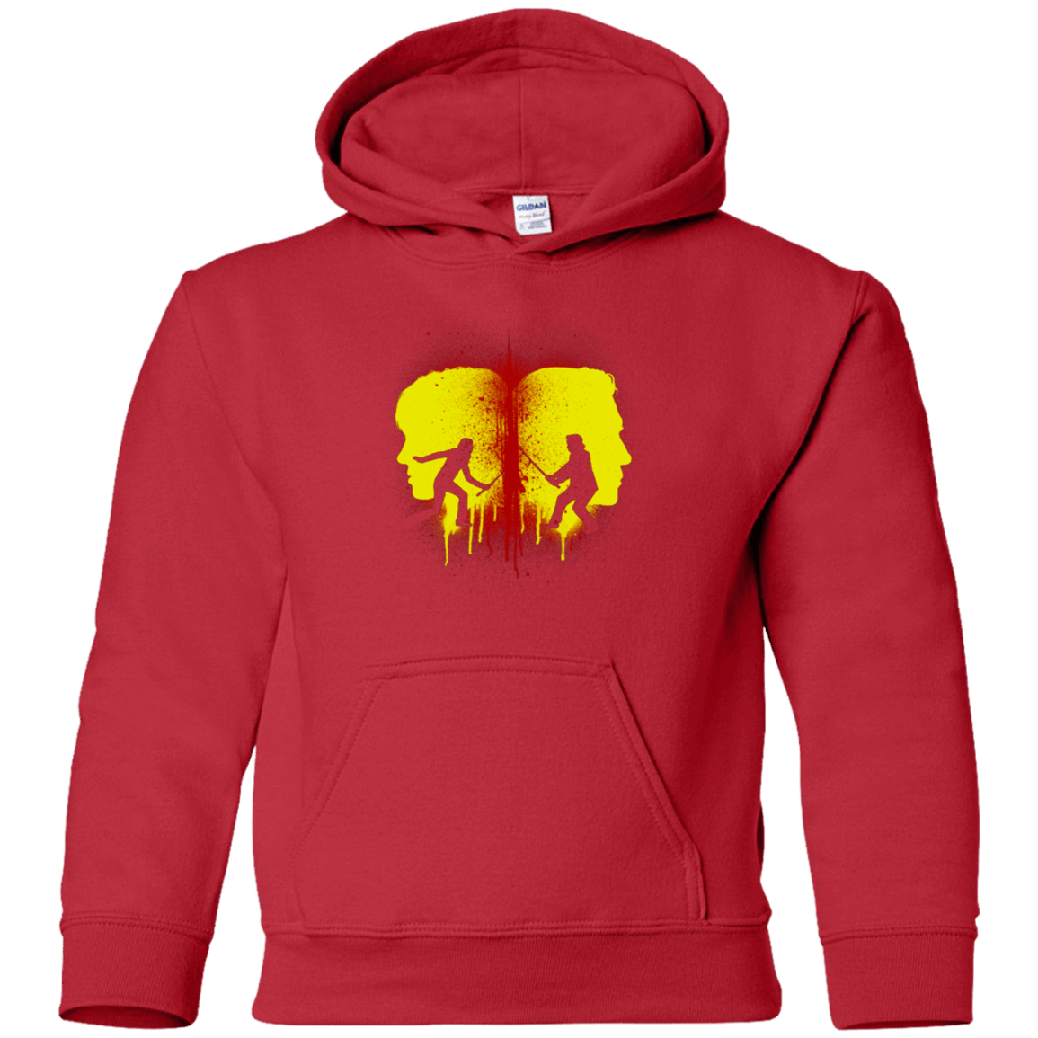 Sweatshirts Red / YS Kill Bill Silhouettes Youth Hoodie