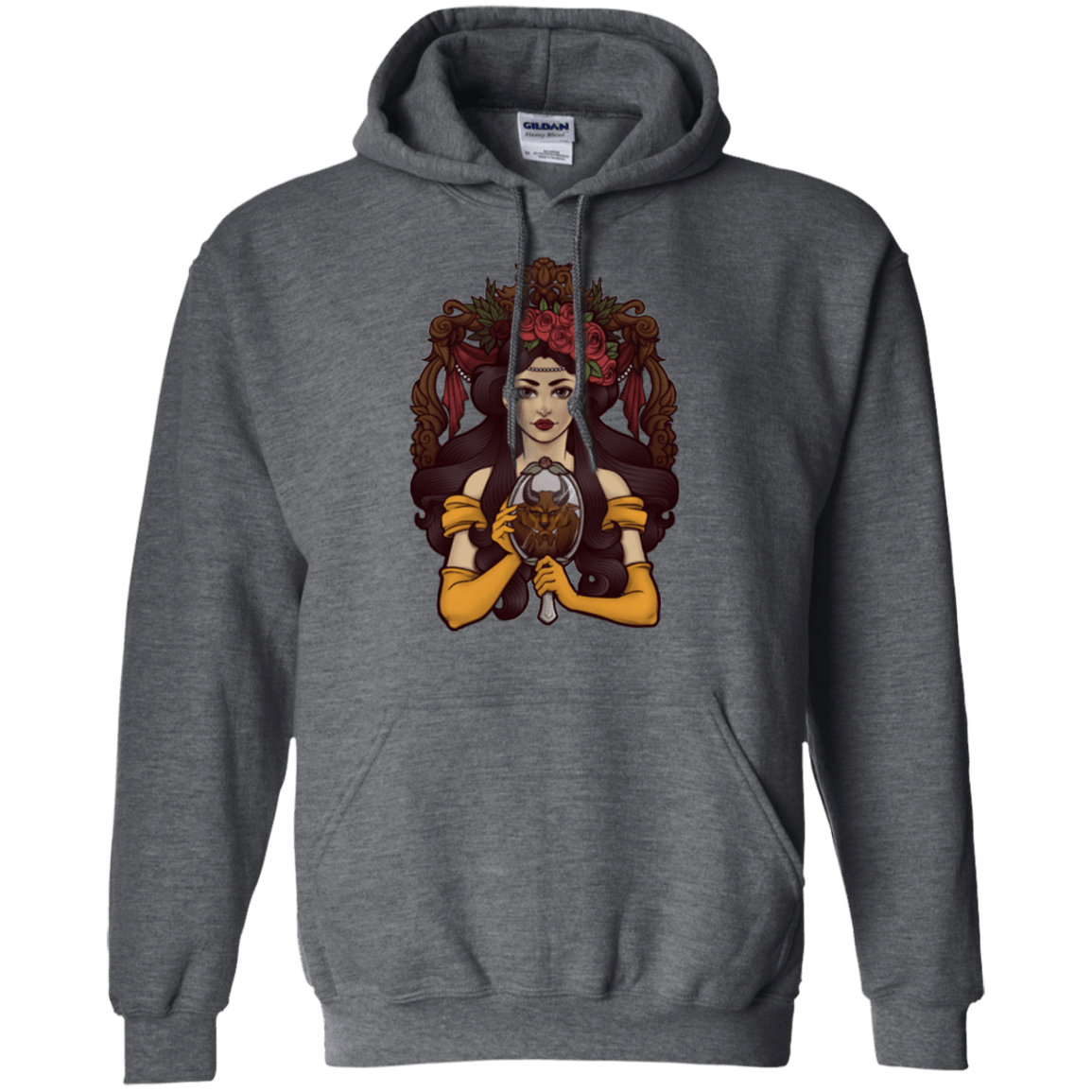 Sweatshirts Dark Heather / Small La Bete Pullover Hoodie