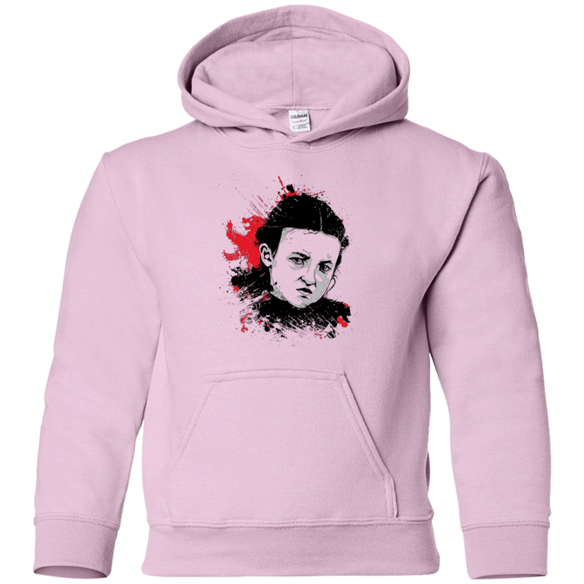 Sweatshirts Light Pink / YS LADY MORMONT Youth Hoodie