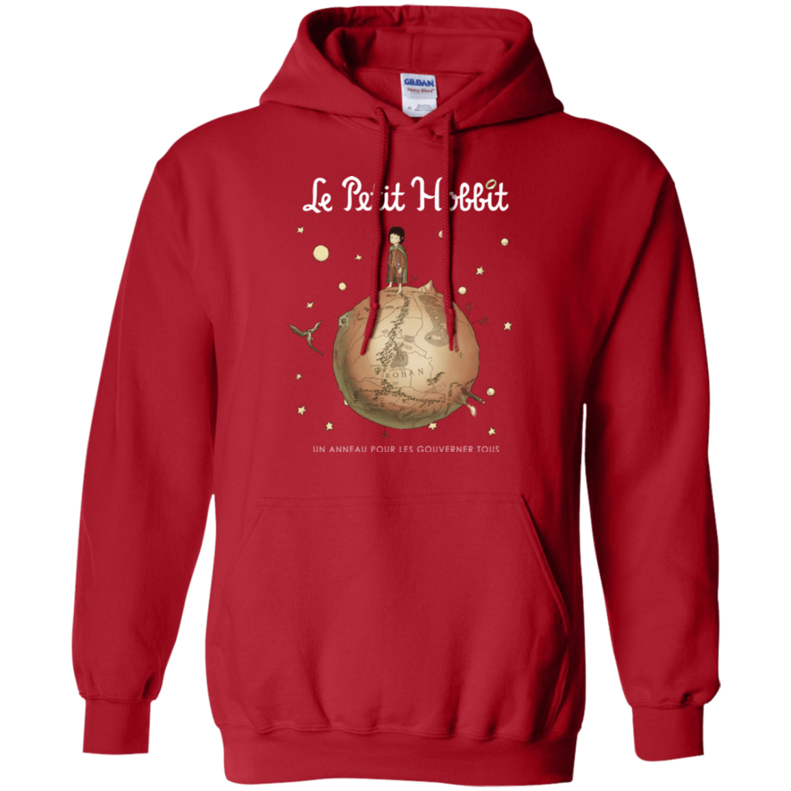 Sweatshirts Red / Small Le Petit Hobbit Pullover Hoodie