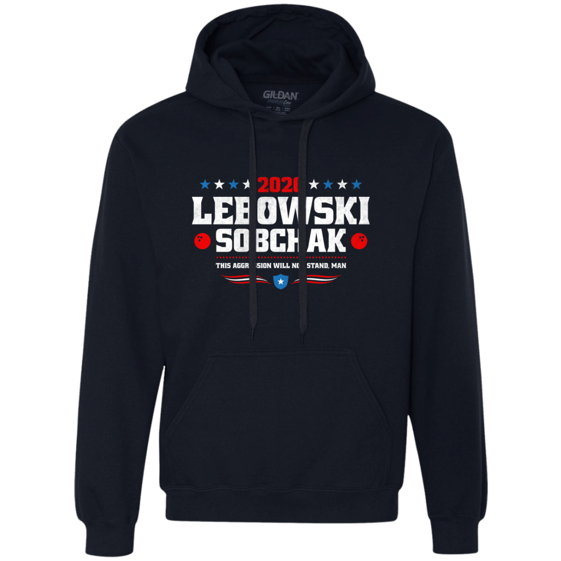 Sweatshirts Navy / Small Lebowski Sobchak Premium Fleece Hoodie