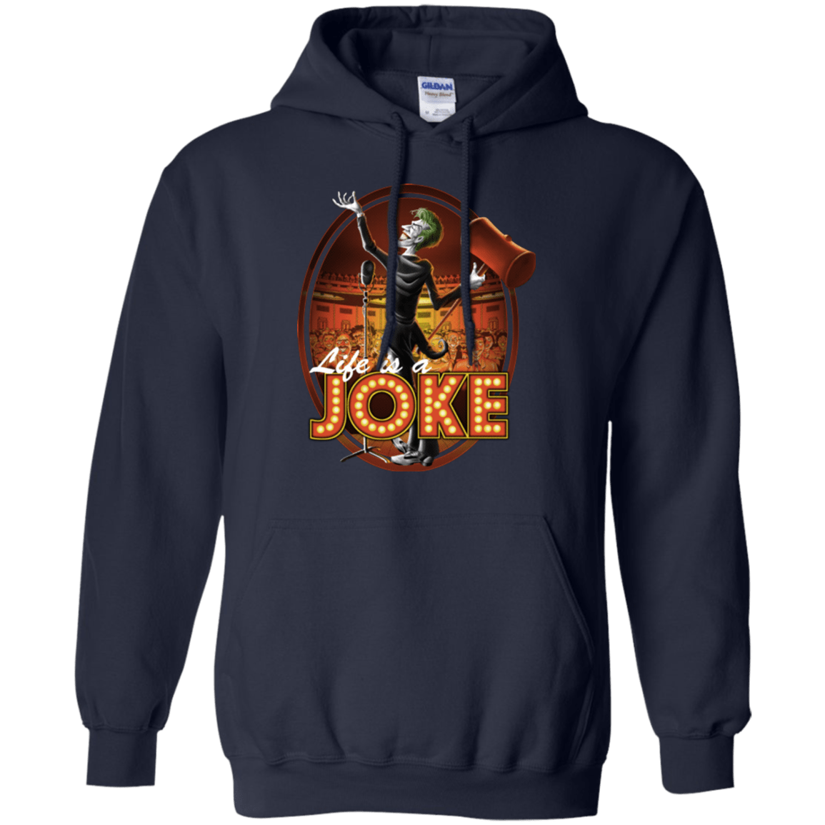 Sweatshirts Navy / Small Life Is A Joke Pullover Hoodie