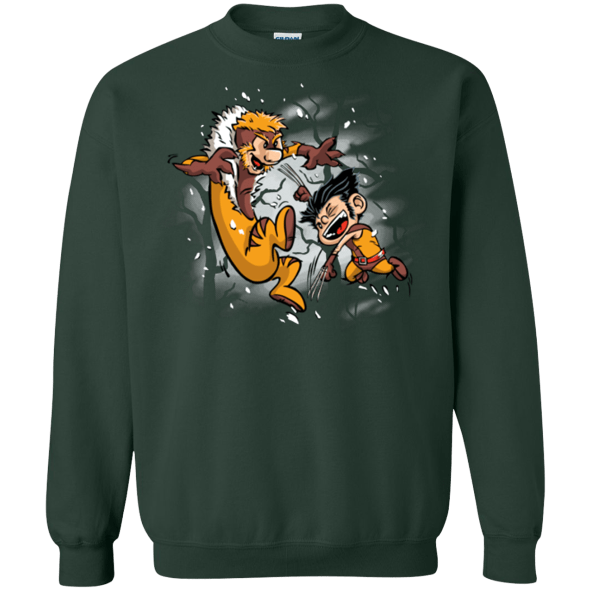 Sweatshirts Forest Green / Small Logan and Victor Crewneck Sweatshirt