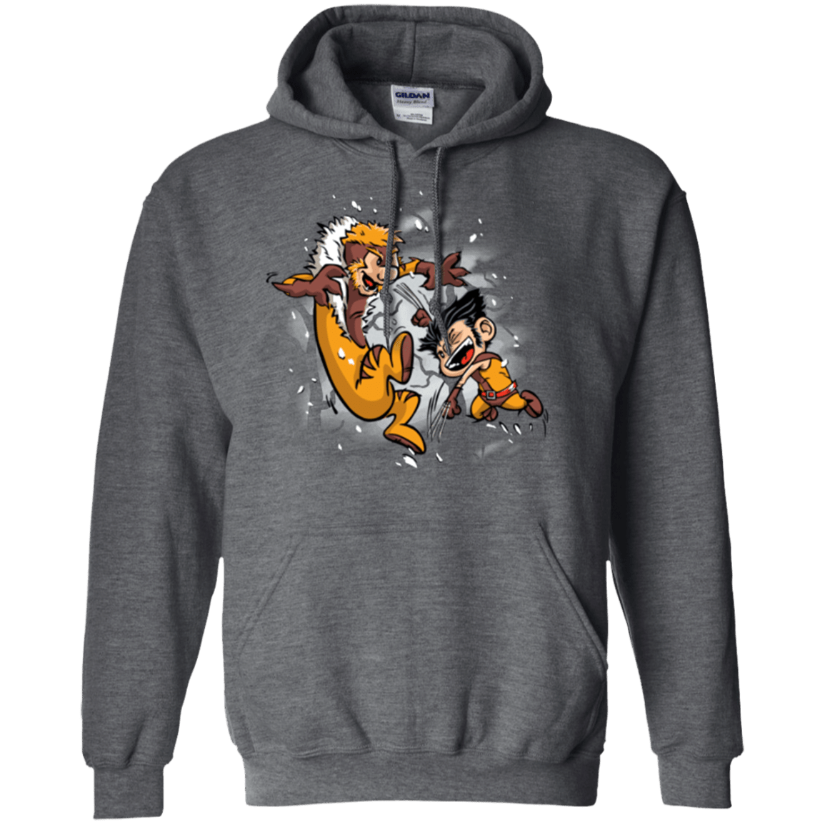 Sweatshirts Dark Heather / Small Logan and Victor Pullover Hoodie