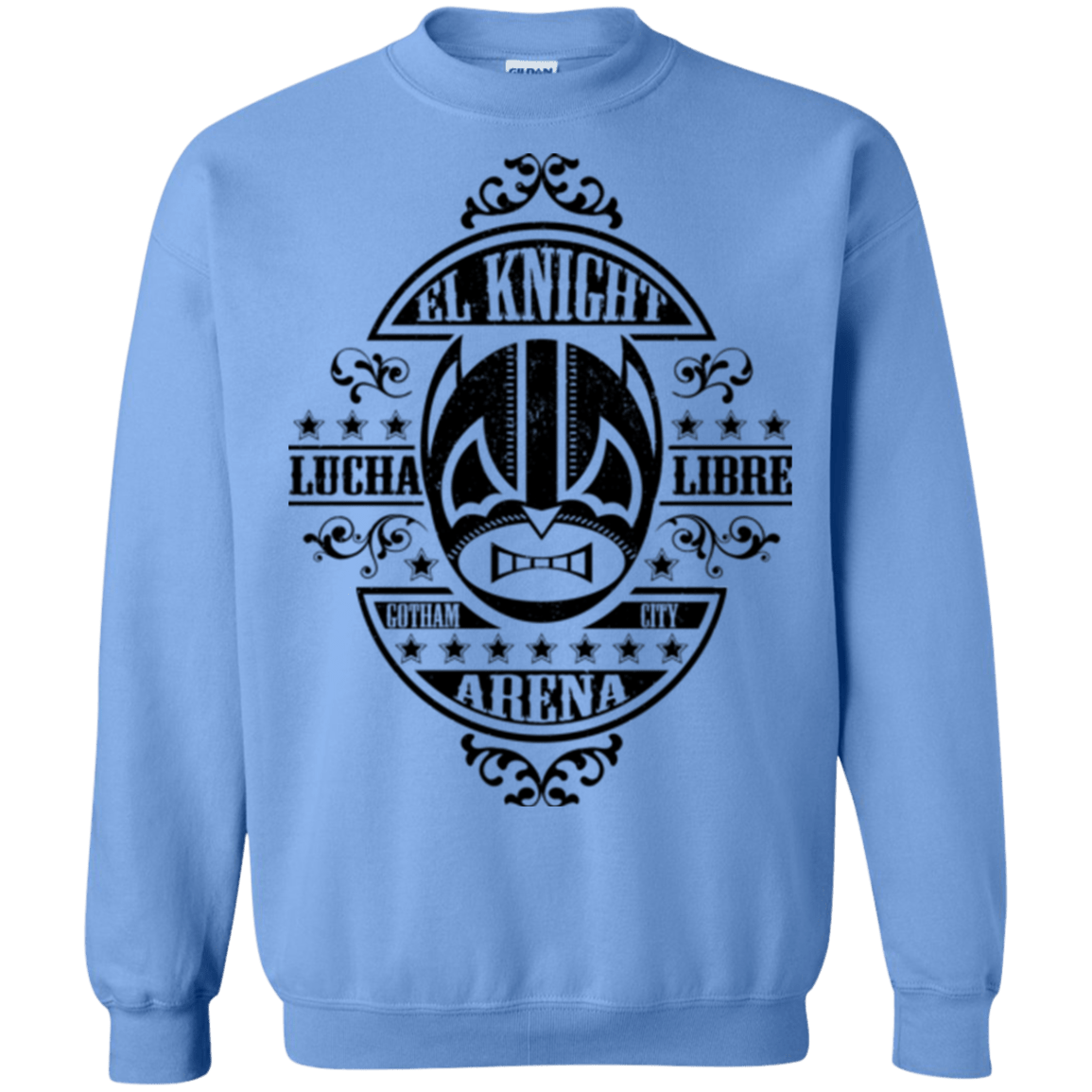 Sweatshirts Carolina Blue / Small Lucha Knight Crewneck Sweatshirt