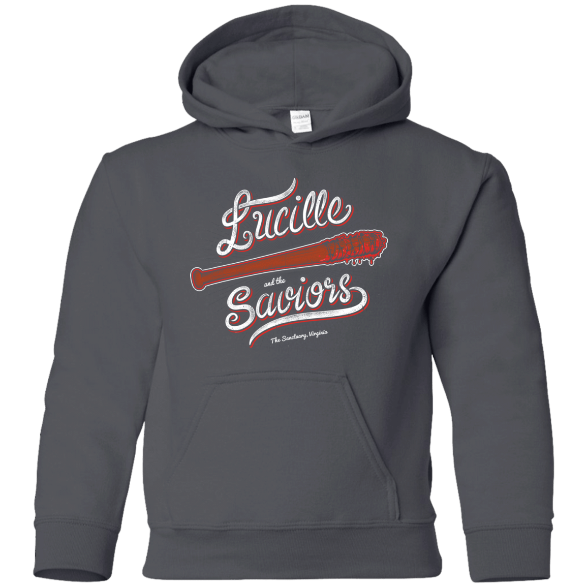 Sweatshirts Charcoal / YS Lucille and the Saviors Youth Hoodie