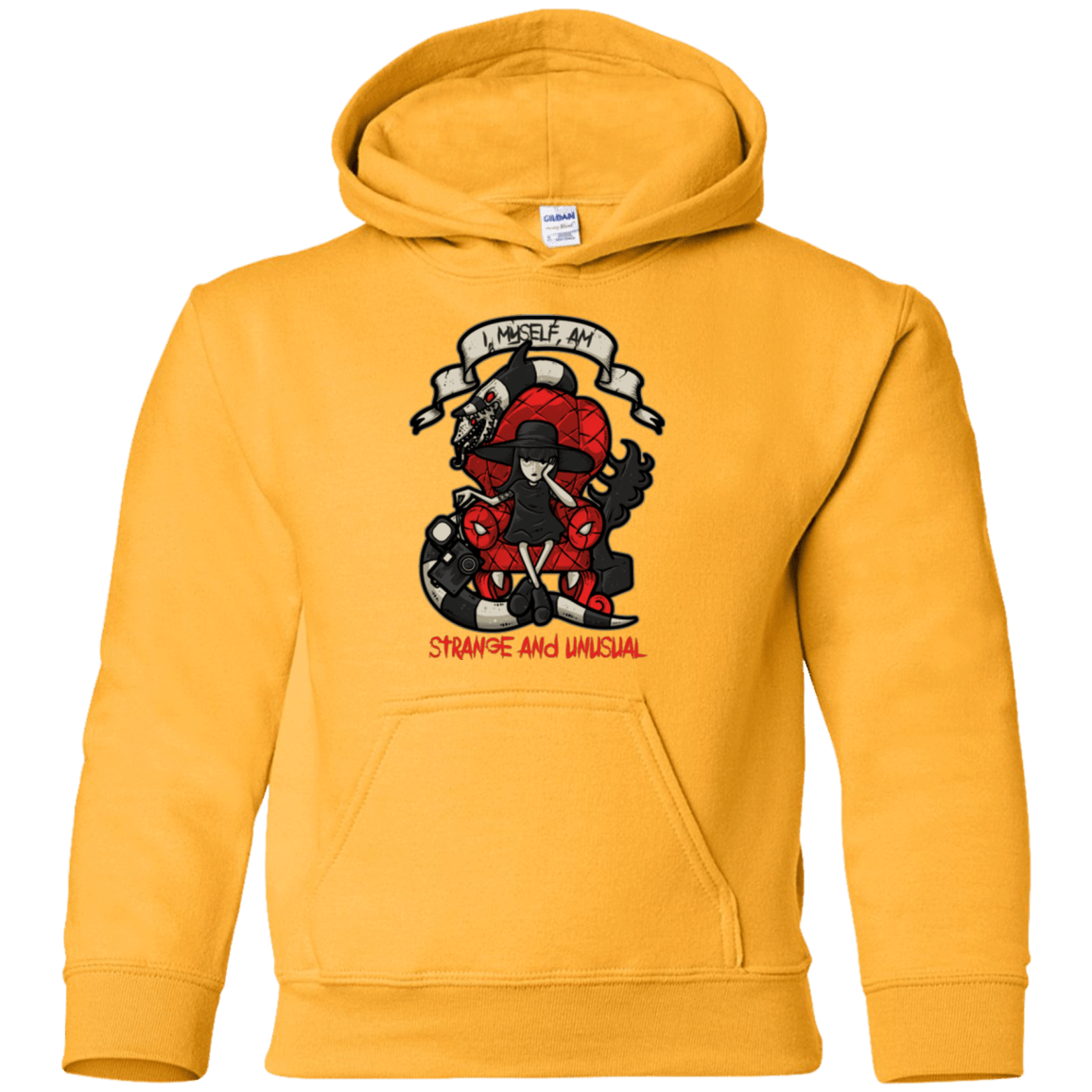 Sweatshirts Gold / YS LYDIA THE STRANGE Youth Hoodie