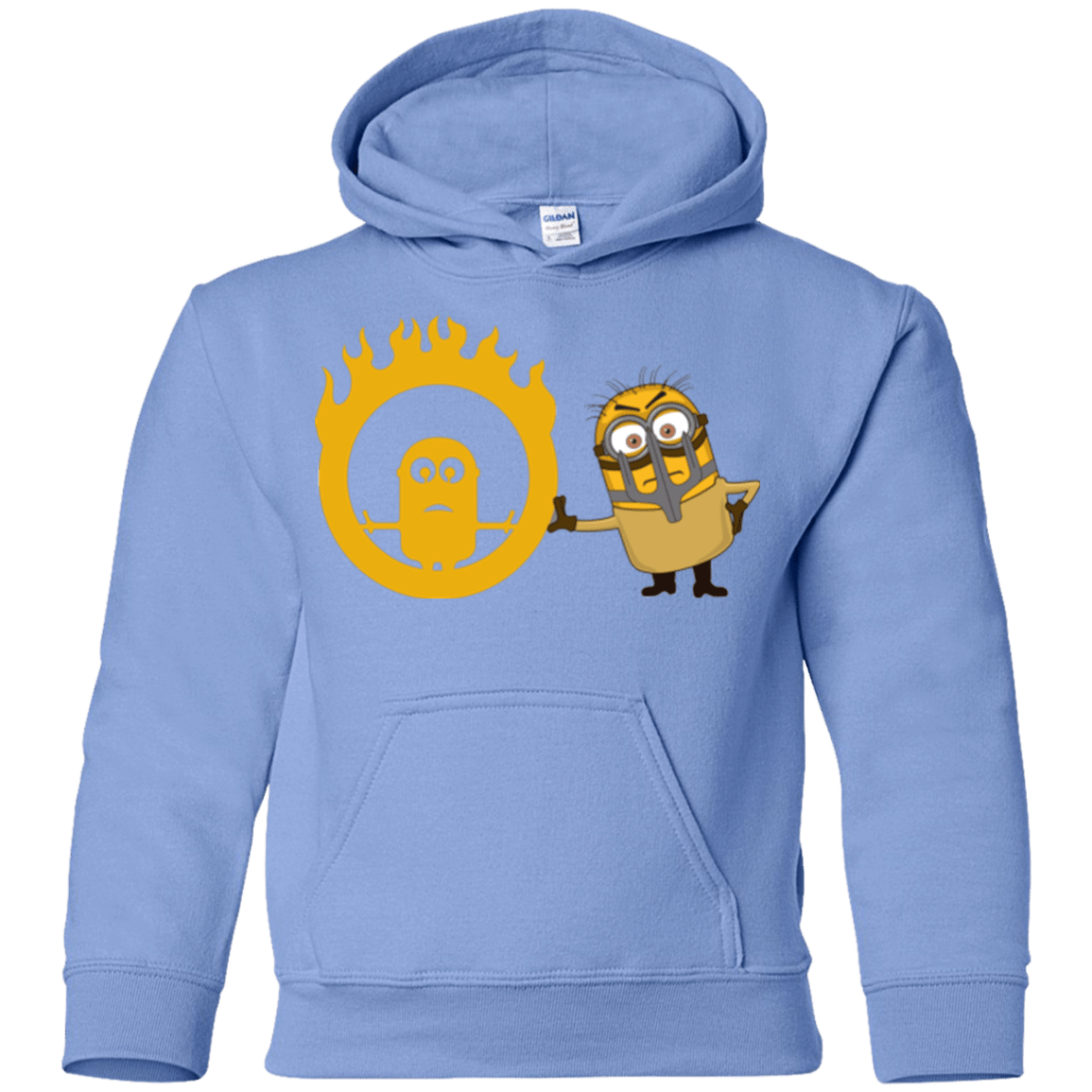 Sweatshirts Carolina Blue / YS Mad Minion Youth Hoodie
