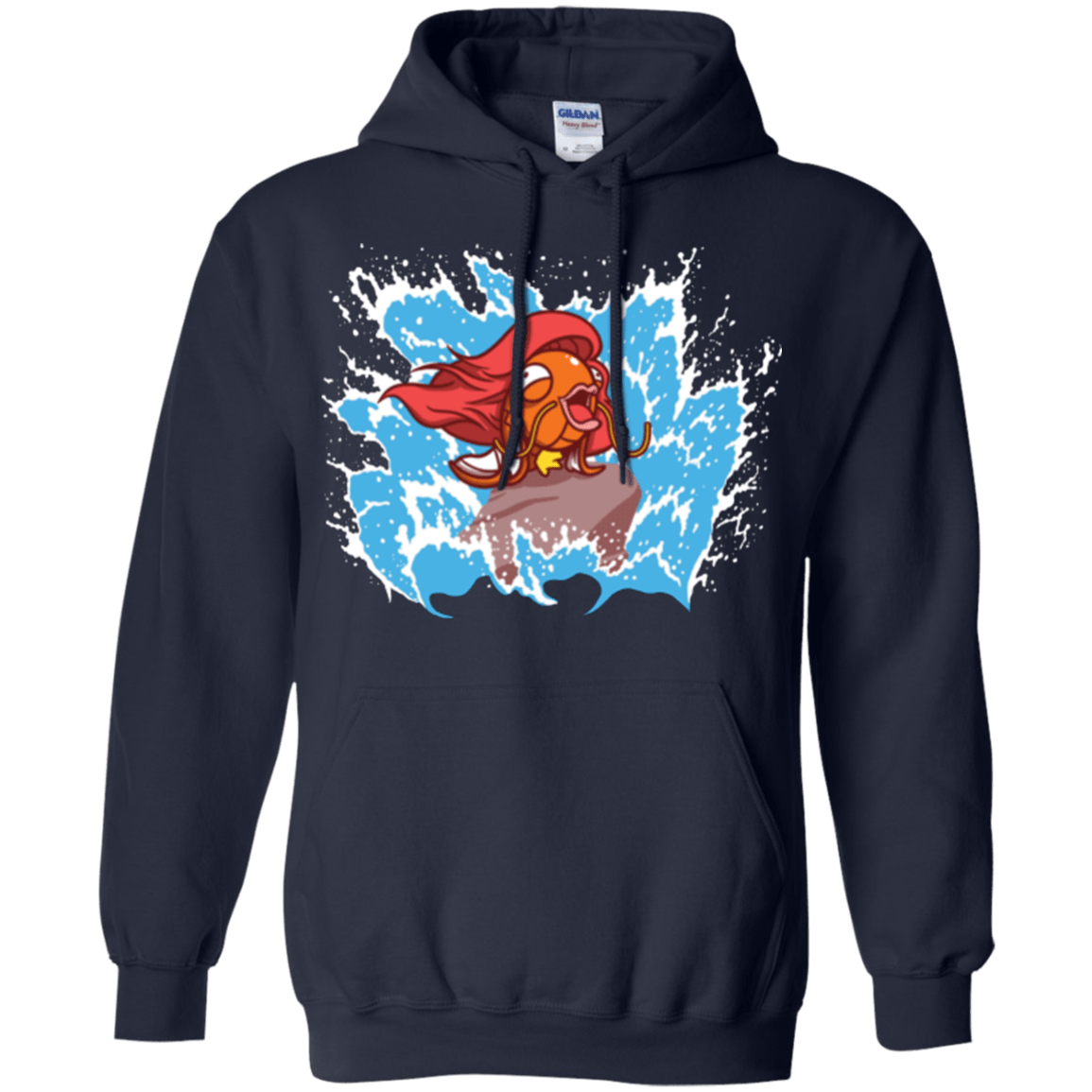 Sweatshirts Navy / Small Magikarp Pullover Hoodie
