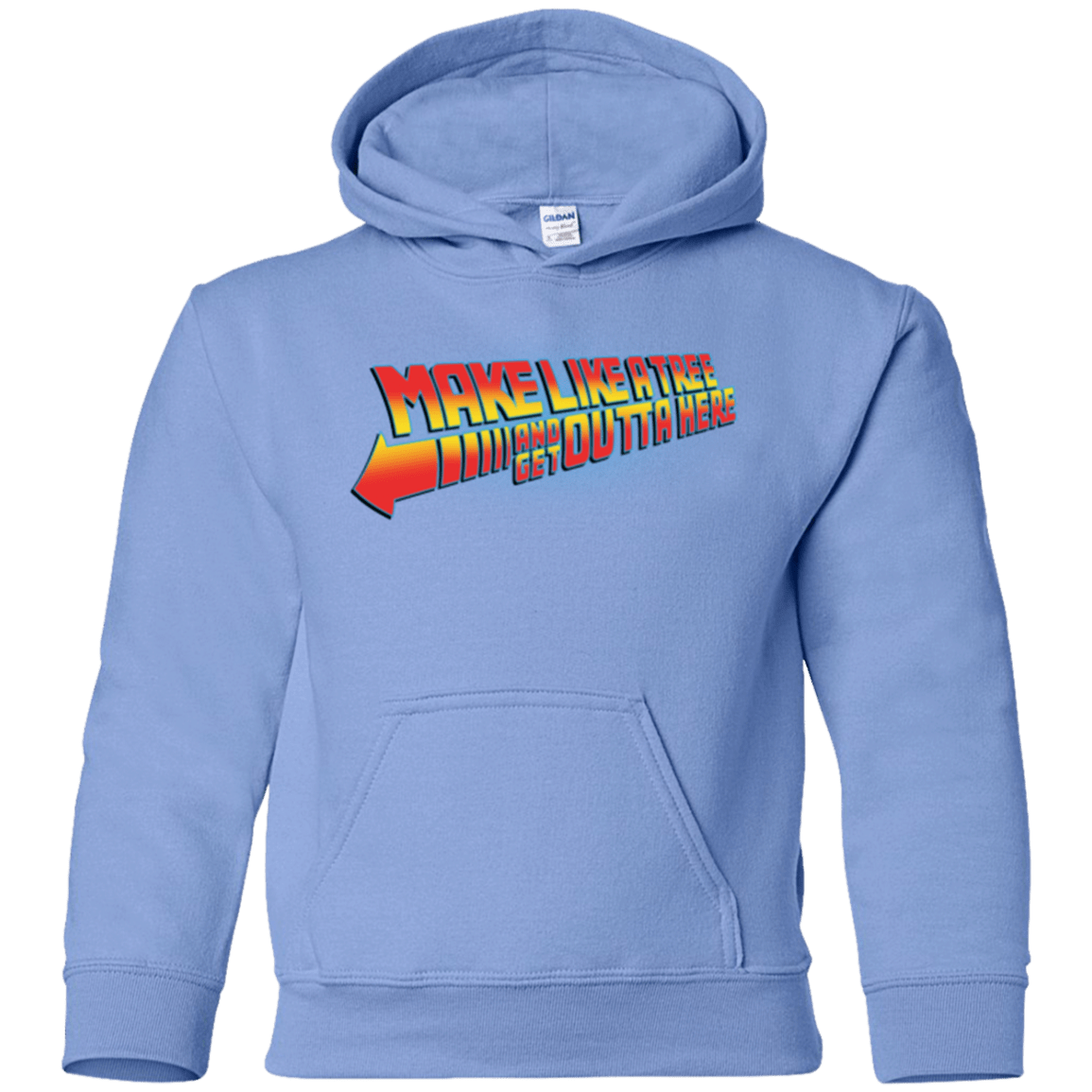 Sweatshirts Carolina Blue / YS Make Like A Tree Youth Hoodie