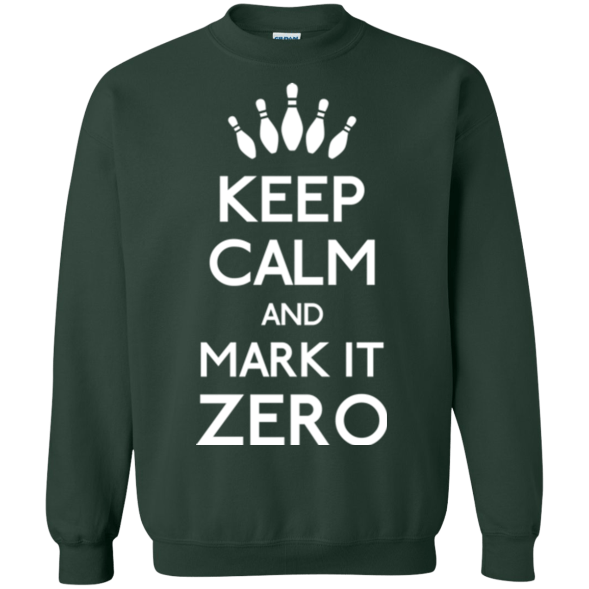 Sweatshirts Forest Green / Small Mark it Zero Crewneck Sweatshirt