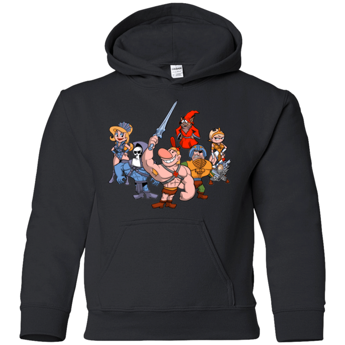 Sweatshirts Black / YS Masters of the Grimverse Youth Hoodie